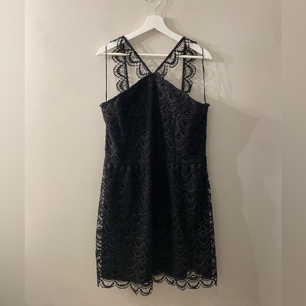 Kenzie Black Lace Dress